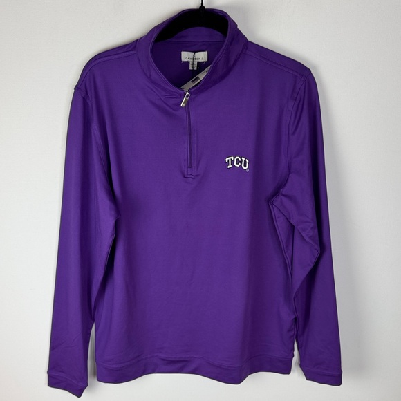 [NWT] Cameron J TCU Quarter Zip - Men's Medium